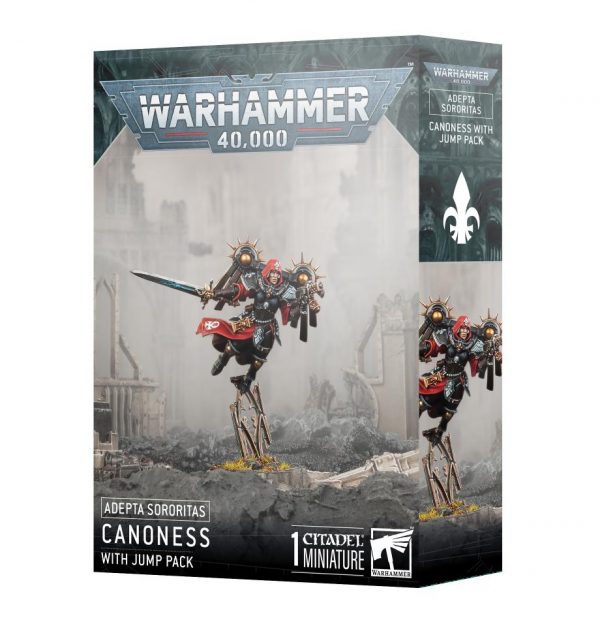 Adepta Sororitas Canoness with jump pack