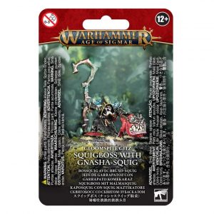 GLOOMSPITE GITZ - Squigboss with Gnasha-squig